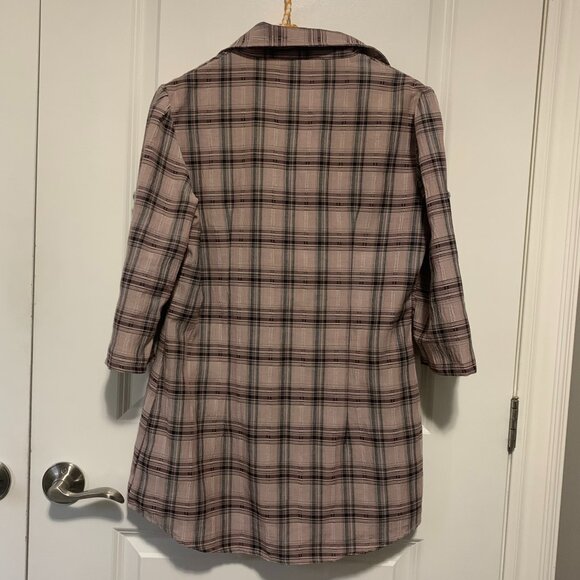 Women's plaid shirt - Picture 2 of 2